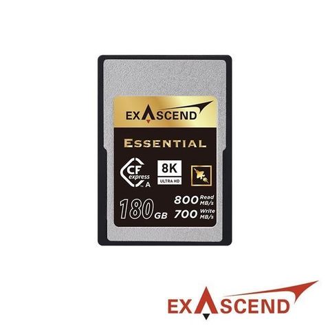 Exascend 憶昇 【南紡購物中心】  CFexpress Type A 高速記憶卡 180GB 公司貨