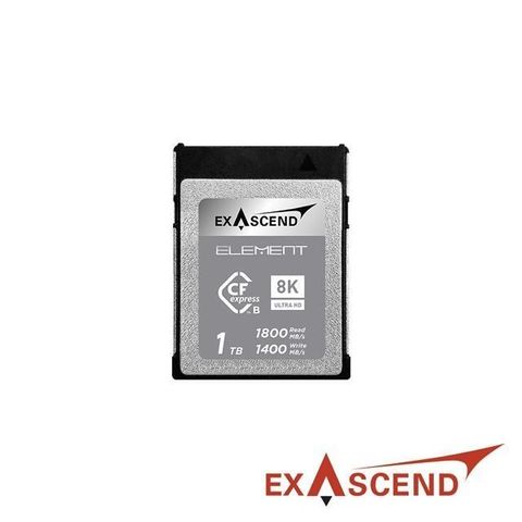 Exascend 憶昇 【南紡購物中心】  Element CFexpress Type B 高速記憶卡 1TB 公司貨