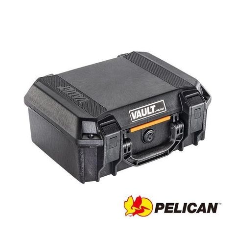 Pelican 派力肯 【南紡購物中心】  V200 氣密箱含泡棉-黑色