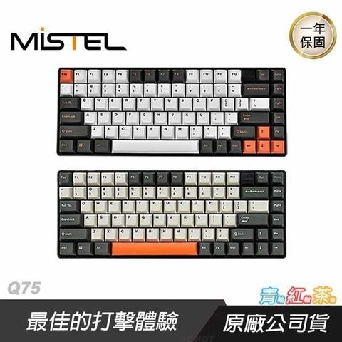 【南紡購物中心】 MISTEL ►Q75  2.4G  機械式鍵盤