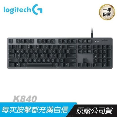 【南紡購物中心】 Logitech 羅技 ► K840 機械鍵盤