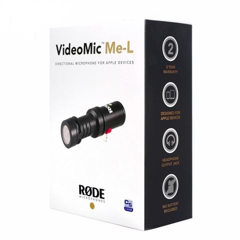 【南紡購物中心】 羅德RODE小型指向性Lightning麥克風VideoMic ME-L