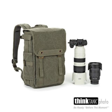 ThinkTank 創意坦克 【南紡購物中心】  Retrospective Backpack 15 復古系列 15 後背包 綠