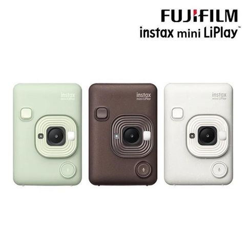 FUJIFILM 富士 instax mini LiPlay 新色 馬上看相機 印相機 (公司貨)