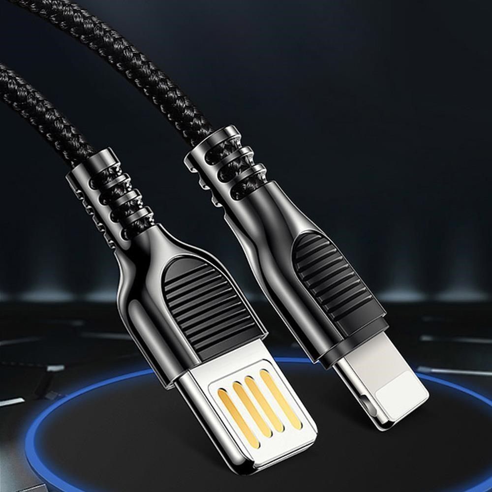 TOTU 【南紡購物中心】 iPhone/Lightning充電線傳輸線編織線 2.4A快充 無雙系列 120cm 