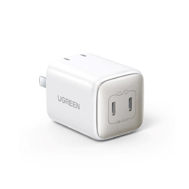 Ugreen Ugreen_ 45W充電器GaN快充版 雙 USB-C 珍珠白款