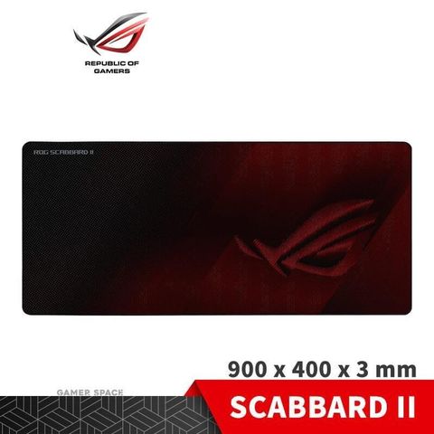 ASUS 華碩 ROG SCABBARD II 電競滑鼠墊 XL