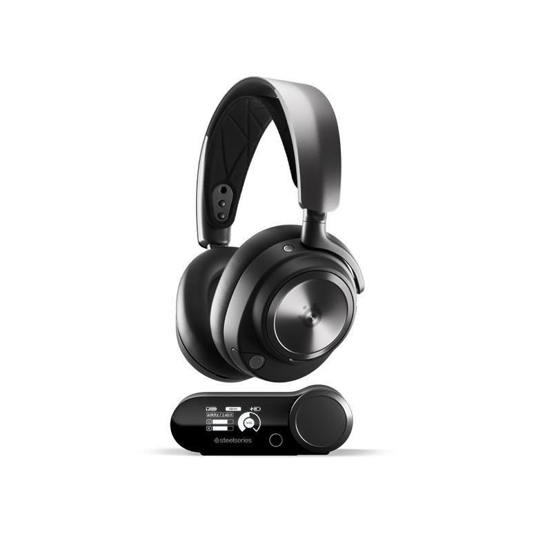 SteelSeries 賽睿 Arctis Nova Pro Wireless 無線電競耳機 PC 黑色