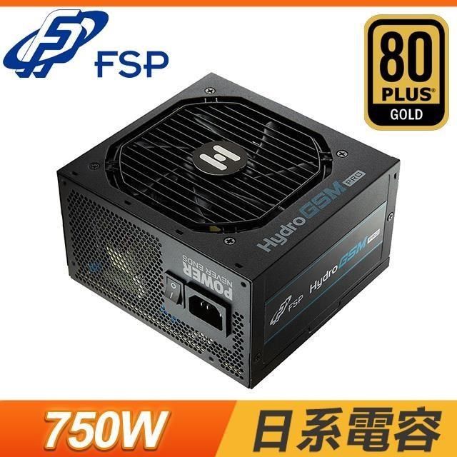 FSP 全漢Hydro GSM PRO 750W 金牌半模組電源供應器(10年保) - PChome 