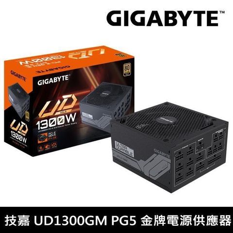 GIGABYTE 技嘉 GP-UD1300GM PG5 1300W 金牌電源供應器