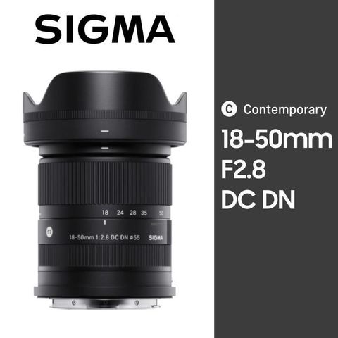 Sigma 【南紡購物中心】  18-50mm F2.8 DC DN Contemporary For CANON RF-Mount 《公司貨》