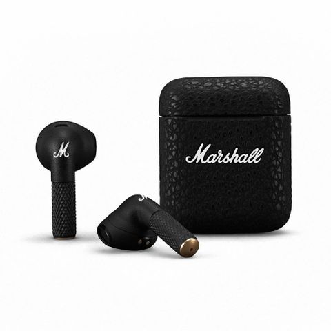 【南紡購物中心】 ・Marshall Minor III  真無線藍牙耳機【經典黑】