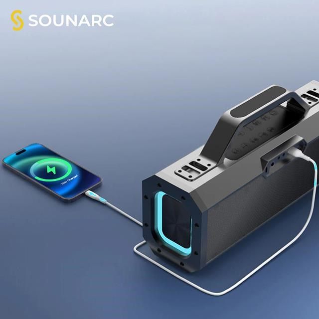  【南紡購物中心】 SOUNARC K1 卡拉OK 派對藍牙喇叭 