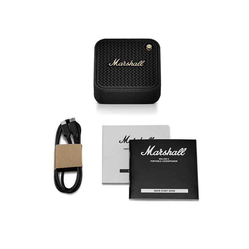 Marshall 新一代  Willen II 攜帶式藍牙喇叭(二入組)