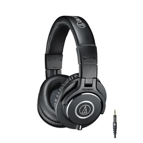 audio-technica 鐵三角 【南紡購物中心】   專業型監聽耳罩式耳機 ATH-M40x