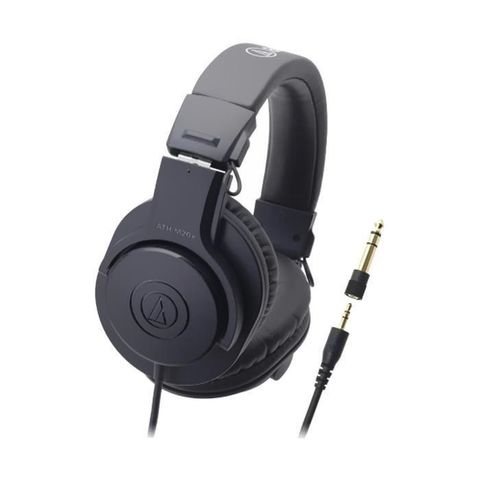 audio-technica 鐵三角 【南紡購物中心】   專業型監聽耳罩式耳機 ATH-M20x 