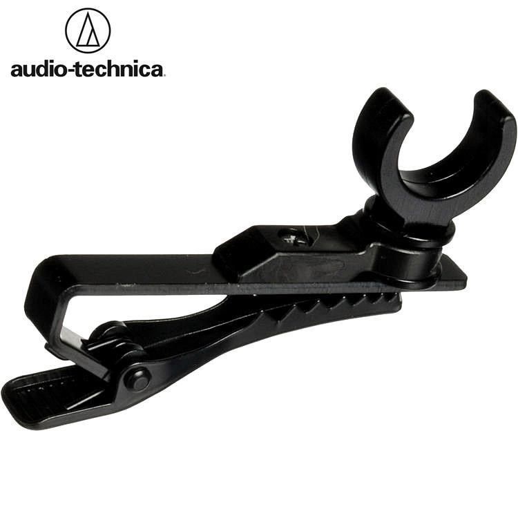 audio-technica 鐵三角 【南紡購物中心】 日本360可旋轉式Micphone麥克風領夾AT8419麥克風領帶夾Lavalier領口Tie Clip