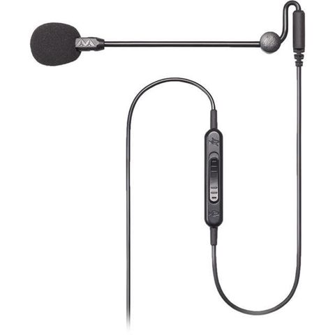 【南紡購物中心】 美國Antlion Audio磁扣式單一指向性mic降噪麥克風GDL-1420適連線遊戲耳罩耳機ModMic Uni(避震搖臂客服總機式)-美國平輸品