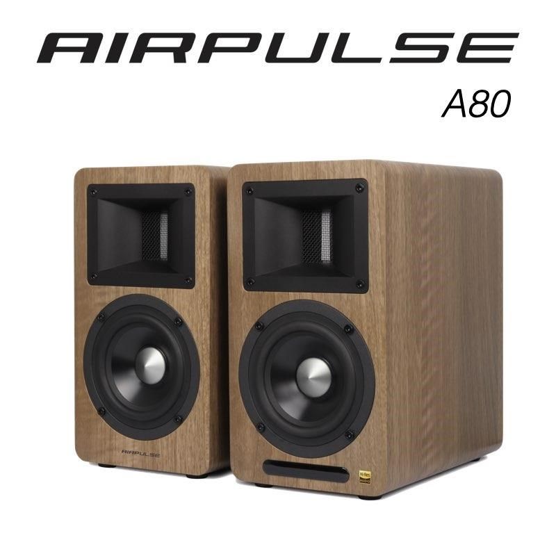 Edifier 【南紡購物中心】 AIRPULSE A80 主動式揚聲器木紋