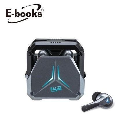【南紡購物中心】 E-books SS47 電競重低音發光真無線藍牙5.3耳機