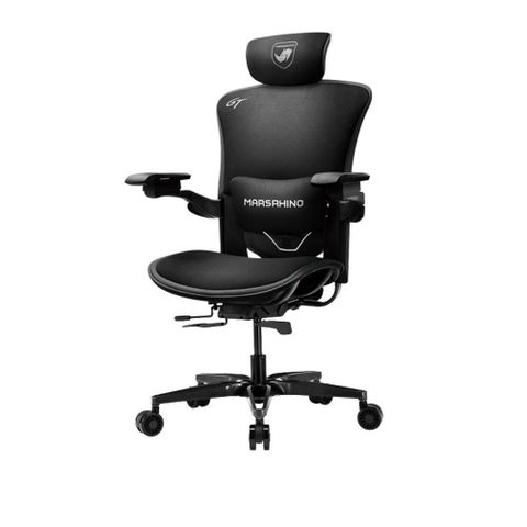 MARSRHINO 火星犀牛 INFINITE GT人體工學電競椅 無限黑 /獨創紓壓技術