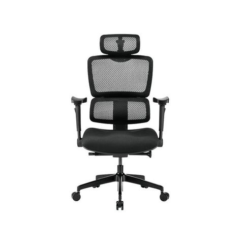 irocks 艾芮克 T07 NEO 人體工學辦公椅 黑色 網椅