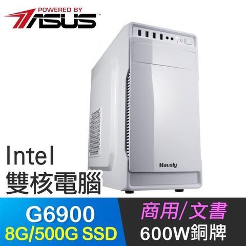 ASUS 華碩 ASUS_華碩系列【齊天大聖】G6900雙核 商務電腦(8G/500G SSD)