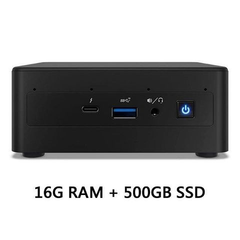 Intel 英特爾 Intel NUC i5四核 迷你電腦(i5-1135G7/NUC/16G/美光P3 PLUS 500G SSD/NO OS)