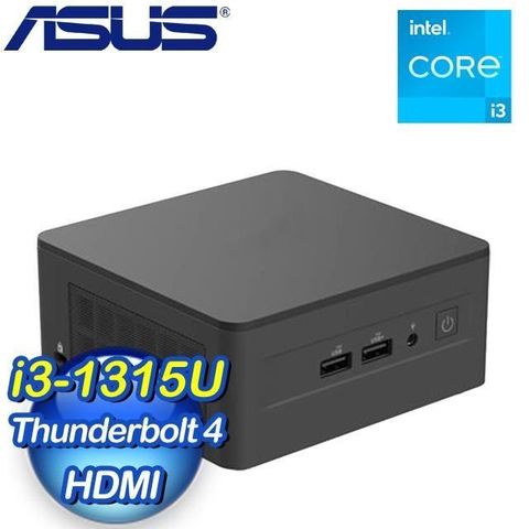 ASUS 華碩 NUC 13 PRO i3-1315U迷你電腦(RNUC13ANHI300009I)