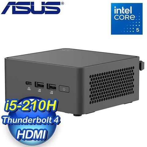 ASUS 華碩 NUC 15 PRO i5-210H NUC Kit準系統(RNUC15CRHC500009)