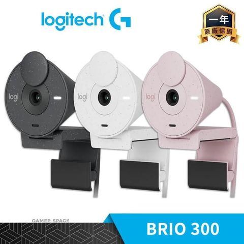 Logitech 羅技 【南紡購物中心】   BRIO 300 商務網路攝影機