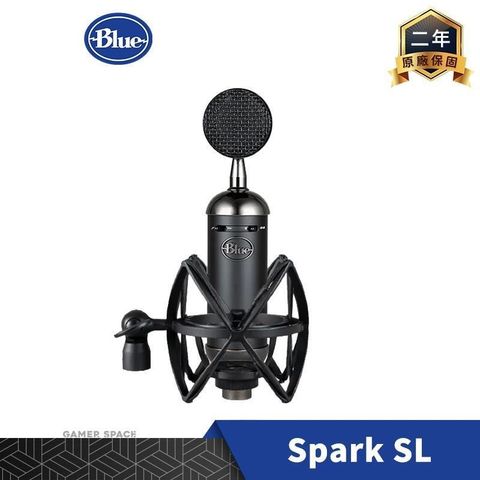 【南紡購物中心】 Blue Spark SL XLR 專業電容式麥克風 Pro line 黑色