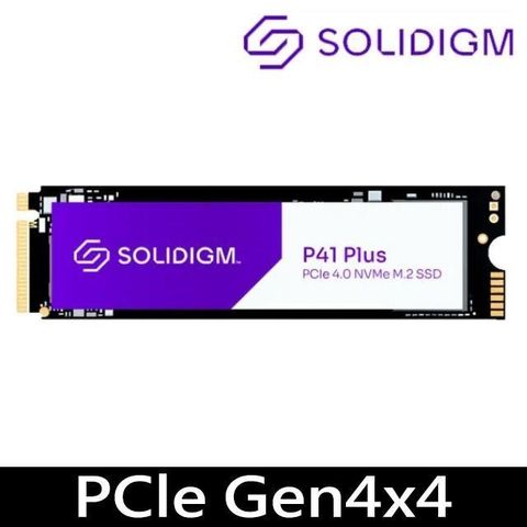 【南紡購物中心】 Solidigm P41 Plus系列 512G M.2 2280 PCI-E 固態硬碟
