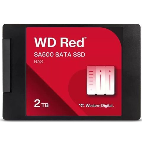 WD 威騰 威騰  RED 紅標 SA500 2TB 2T NAS 2.5吋 SSD 固態硬碟 WDS200T2R0A