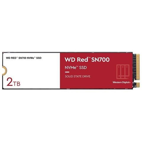 WD 威騰 RED 2TB SN700 M.2 2280 NAS Nvme PCIE SSD WDS200T1R0C