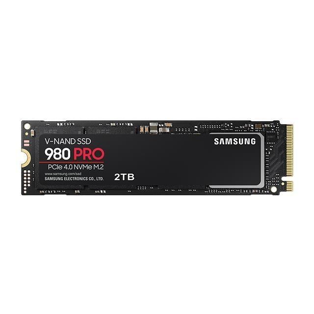 Samsung 三星 SAMSUNG_三星<br />980 PRO 2TB PCIe 4.0 NVMe M.2 SSD(台灣代理商貨)