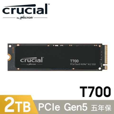 Micron 美光 Crucial T700 2TB (Gen5 M.2) SSD