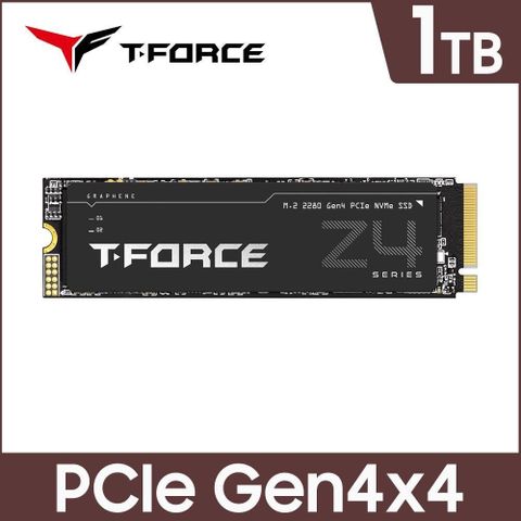 Team 十銓 T-FORCE Z44A7 1TB M.2 PCIe Gen4 固態硬碟