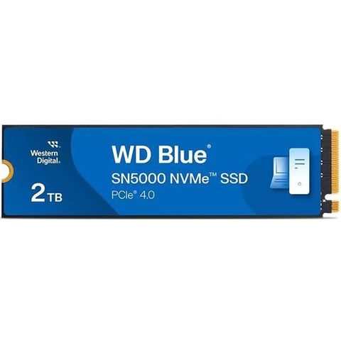 WD BLUE 2TB SN5000 PCIE 4 2280 Nvme PCIE SSD WDS200T4B0E 公司貨