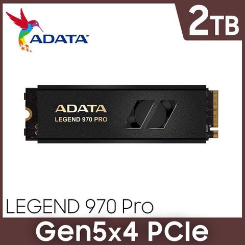 ADATA 威剛 LEGEND 970 Pro 2TB PCIe Gen5x4 M.2 2280 SSD固態硬碟