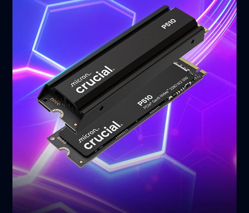 microncrucialP510microncrucialP510Gen5 NVMe   SSD