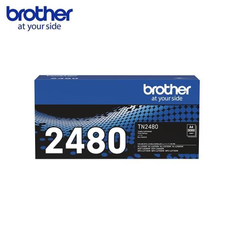【南紡購物中心】 Brother TN-2480 原廠高容量黑色碳粉匣 適用 L2715DW L2770DW L2375DW