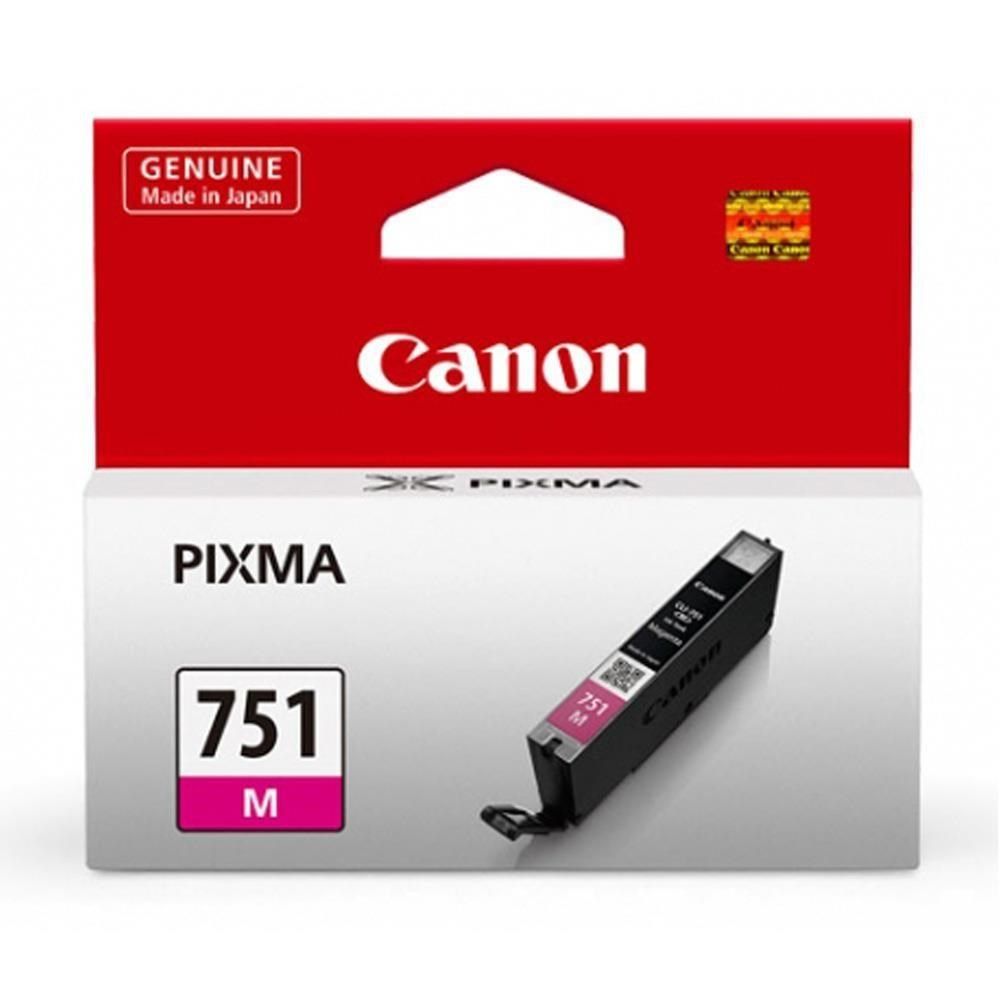 Canon 佳能 【南紡購物中心】  CLI-751M 原廠紅色墨水匣適用 IP7270/IX6770/IP8770/MG5470/MG5570/MG5670/MG6370/MG7170/MG7570/MX727/MX927