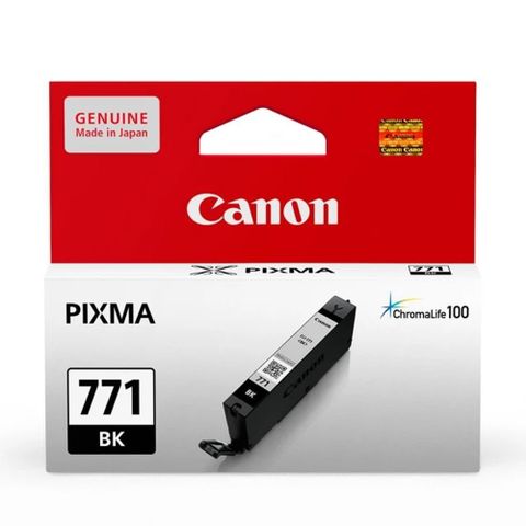 【南紡購物中心】CANON CLI-771BK 黑色 原廠墨水匣適用 MG5770、MG6870、MG7770、TS5070、TS6070、TS8070