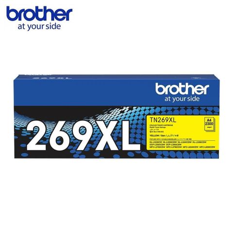 BROTHER 兄弟牌 【南紡購物中心】  TN-269XL Y 原廠黃色碳粉匣 適用 L3280CDW L3760CDW L3780CDW