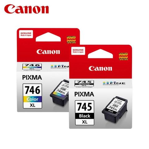 【CANON】PG-745XL CL-746XL 原廠高容量墨水匣 1黑1彩 PG745XL CL746XL