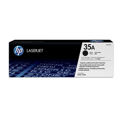 HP 惠普 【南紡購物中心】  35A 黑色原廠碳粉匣 CB435A 適用 LaserJet P1005/P1006