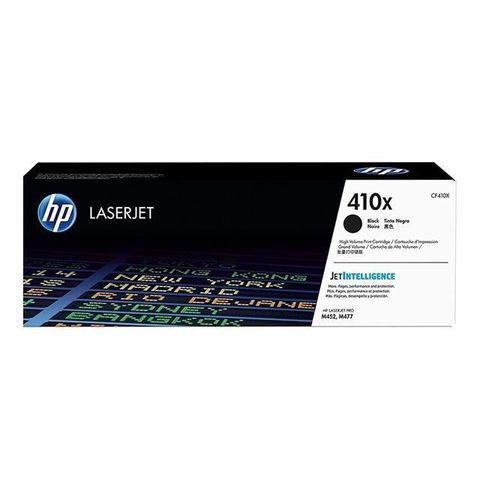 HP 惠普 【南紡購物中心】  410X 高印量黑色原廠碳粉匣 CF410X 適用 M377dw/M452dn/M452dw/M452nw/M477fdw/M477fnw