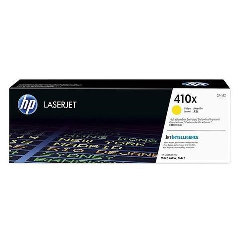 HP 惠普 【南紡購物中心】  410X 高印量黃色原廠碳粉匣 CF412X 適用 M377dw/M452dn/M452dw/M452nw/M477fdw/M477fnw