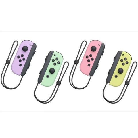 Nintendo 任天堂 Switch 原廠 Joy Con 左右控制器 紫綠/粉黃 台灣公司貨